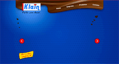Desktop Screenshot of biscoitosklain.com.br